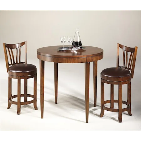 Round Pub Table & Bistro Stool